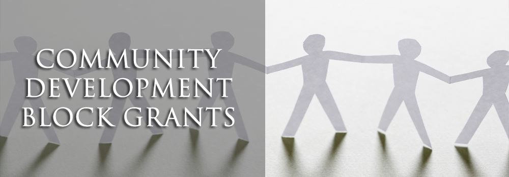 Community Development Block Grant banner photo