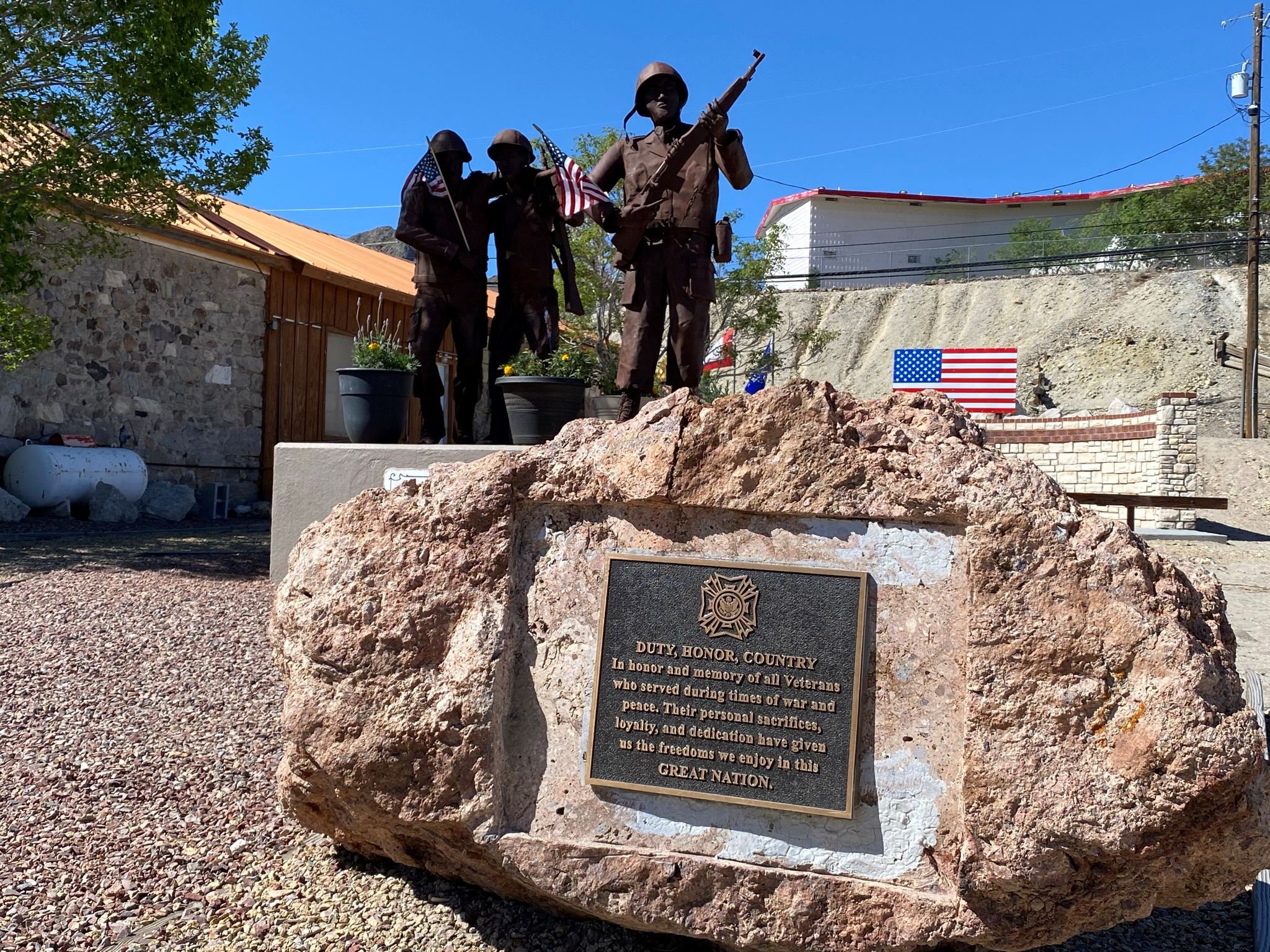 VFW Memorial in Tonopah