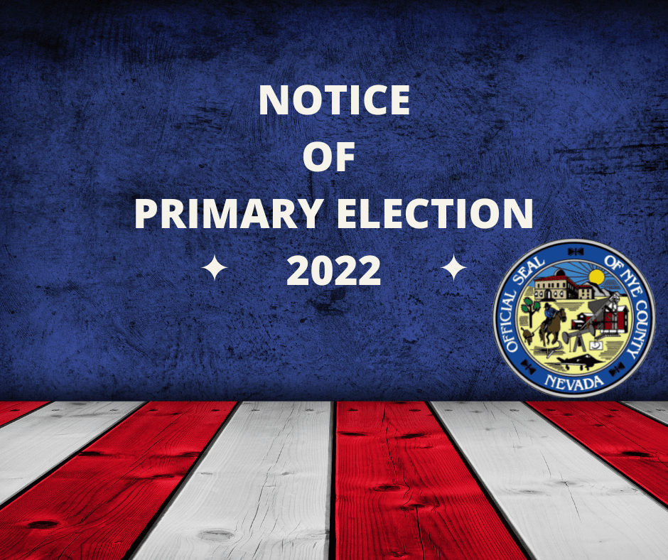 Notice of Primary Election 2022, Final flyer (png)