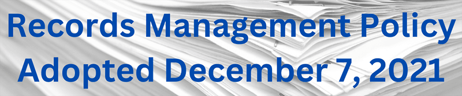 Records Management Policy link image (png) Opens in new window